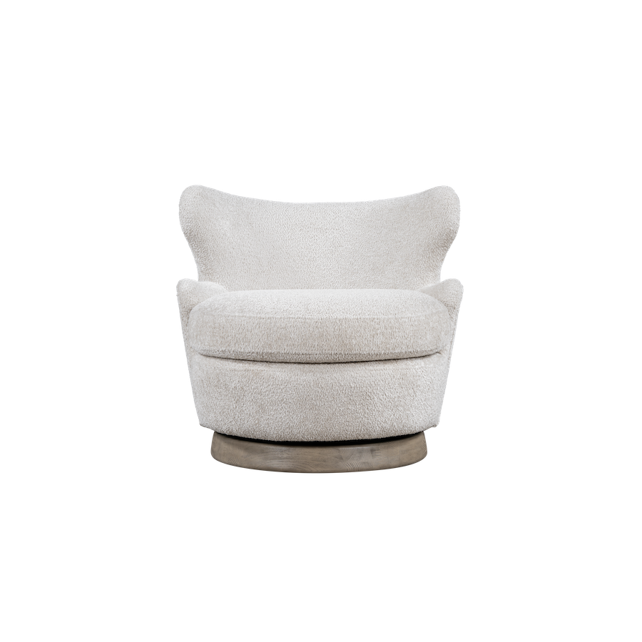 Luna Occasional Swivel Chair - Alder & Tweed Furniture