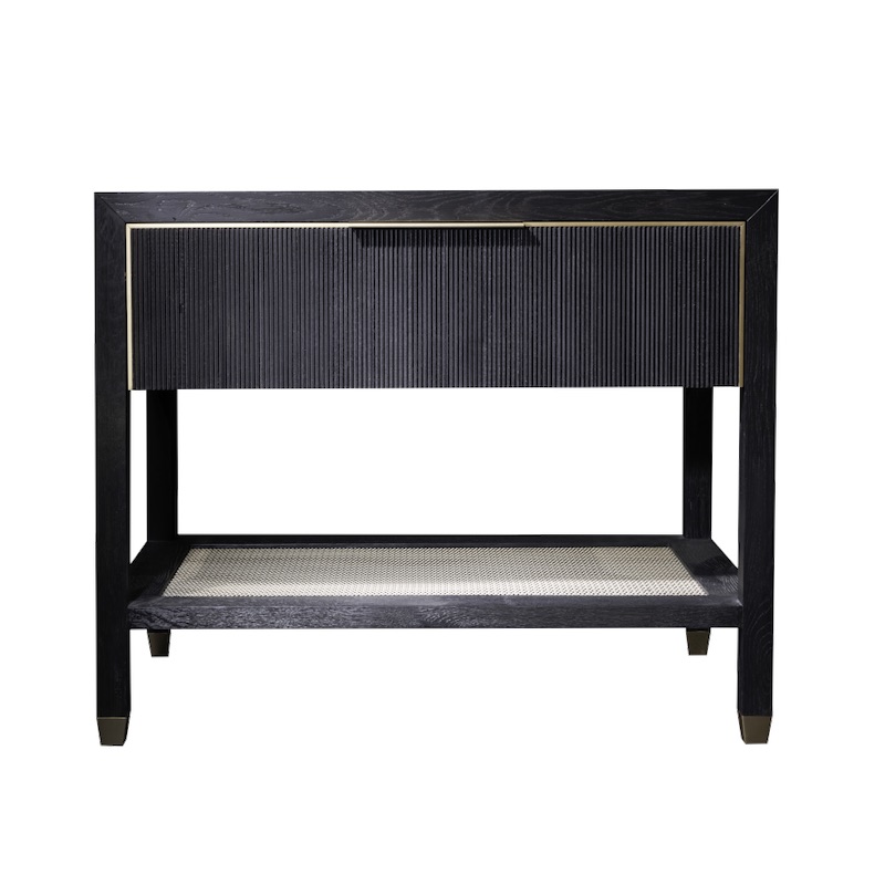 Caleb One Drawer Nightstand - Alder & Tweed Furniture